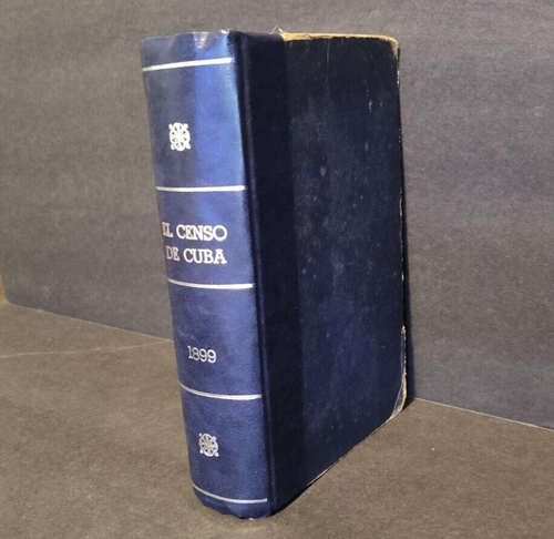 1900 "Informe Sobre el Censo de Cuba 1899" US Intervention in Cuba. Map & Photos - Picture 1 of 12