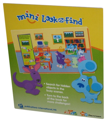 Nick Jr. Blue's Clue's I Spot! Look and Find Mini Paperback Book - Bild 4 von 4