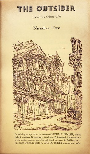 The Outsider, Number Two A New Orleans Beat Journal First Edition 1962 - Picture 3 of 11
