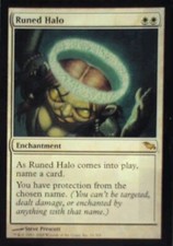 Runed Halo - Shadowmoor: #21, Magic: The Gathering Nm R48