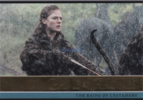 Game Of Thrones:Season 3 - Gold Parallel "The Rains Of Castamere" Card d#087/150 - Picture 1 of 2