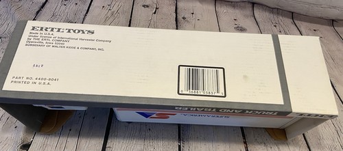 Vintage ERTL Super America Semi Truck Cabover In Original Box 18 Wheeler - Picture 12 of 12
