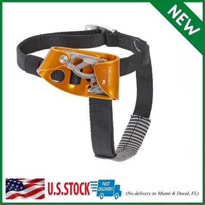 Quick Step Foot Ascender,Outdoor Rock Climbing Tree Arborist, Mountaineering Equ