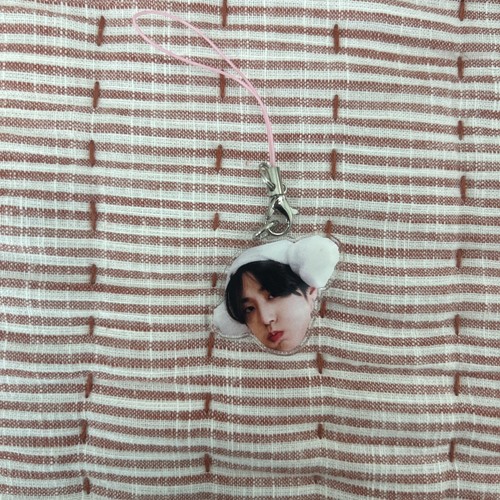 Stray Kids HAN téléphone breloque sangle téléphone SKZ porte-clés fait main - Photo 2 sur 2