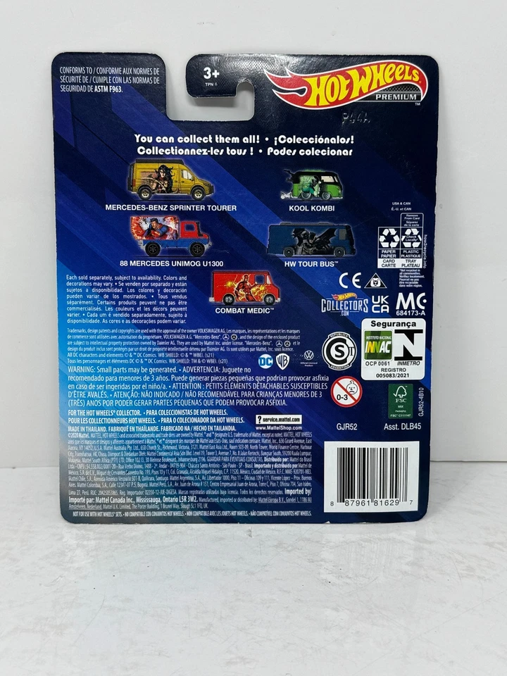 Hot Wheels Premium DC Batman HW Tour Bus 1:64 Diecast — 第 3/4 张图片