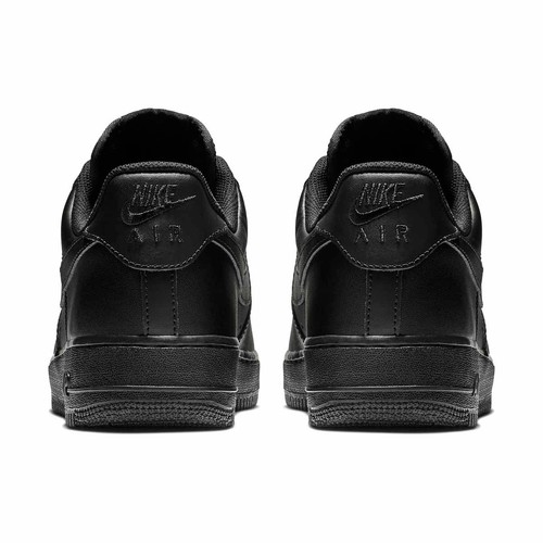 MENS NIKE AIR FORCE 1 07 BLACK AF1 CW2288-001 - Picture 5 of 6