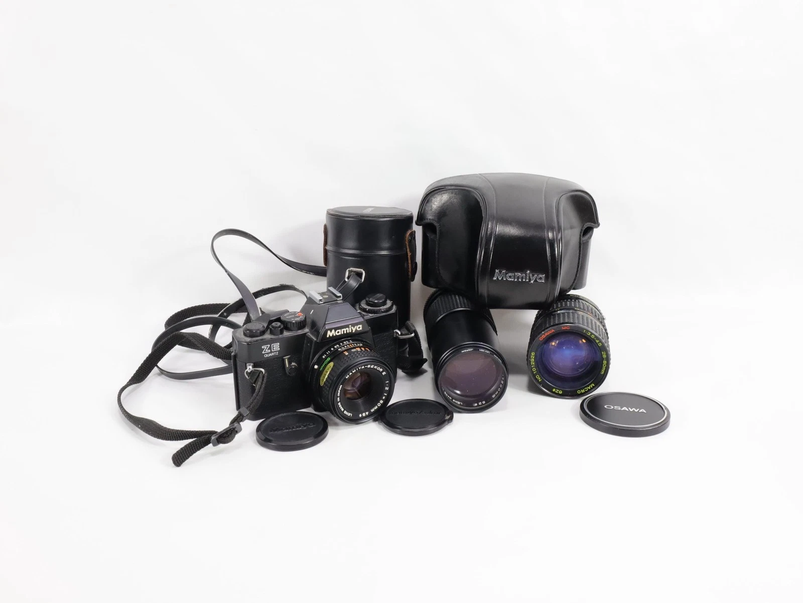 Mamiya ZE Quartz Camera|1980s Vintage Camera|SLR Film Camera|Z Mount Manual