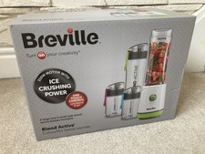 Breville Blend Active ColourMix Family Blender New 4 x Leakproof Bottles Inc 