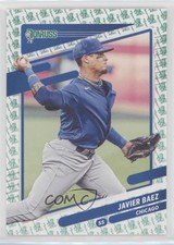 2021 Panini Donruss Variation Liberty Javier Baez (Throwing) #130 g1d