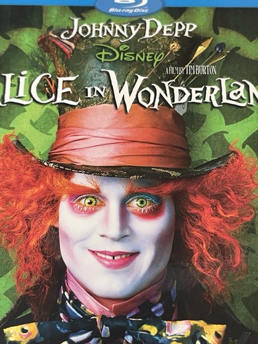 Alice in Wonderland [Blu-ray+DVD] (2010) 2-Disc w/Slipcover DISNEY *NEW, SEALED* - Picture 2 of 4