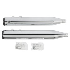 Genuine Ss Cycle Grand National 4 Slip-on Mufflers Chrome Harley New 1801-1205
