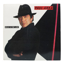 Paul Anka Walk A Fine Line LP 1983 Columbia FC 38442 Promo VG+