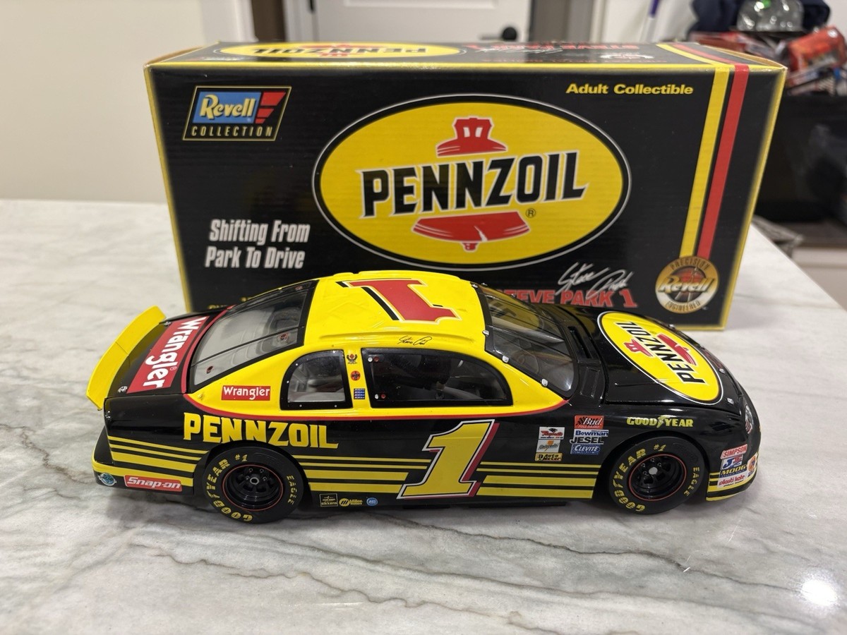 Steve Park 1998 Pennzoil Black Nascar 1/18 Diecast Revell #1 DEI