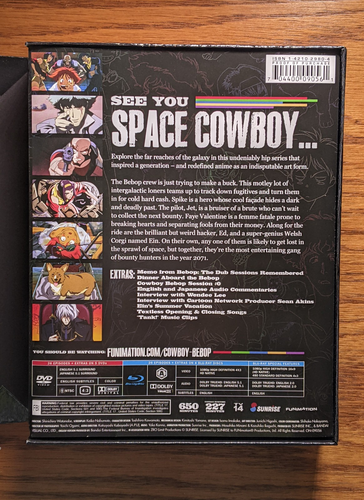 Cowboy Bebop: The Complete Series - Amzn Exclusive (Blu-ray/DVD Combo) New - Picture 2 of 10