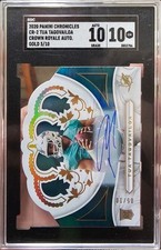2020 Chronicles Tua Tagovailoa Rookie Auto Crown Royale Gold /10 - SGC 10/10