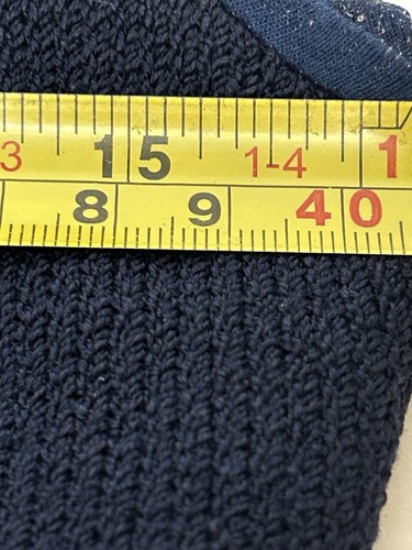 St John Knits Sleeveless Traditional Scoop Neck Sheath Dress Dark Navy Sz 4 - Picture 11 of 14