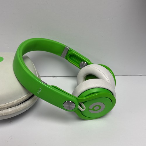 Auriculares On-Ear Beats Mixr Verde/Blanco – Excelente Estado + Estuche - Imagen 2 de 11