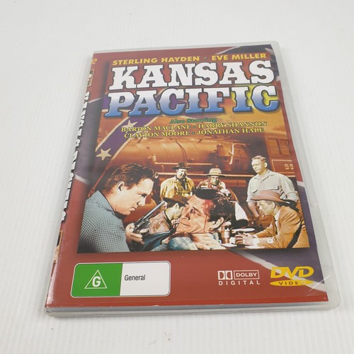 Kansas Pacific DVD, PAL Region ALL, Westerns, Sterling Hayden, Eve Miller, VGC - Bild 4 von 9