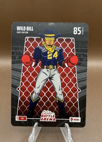 William Contreras WILD BILL Brawl 2026 Bo Jackson Battle Arena Card #226 Brewers
