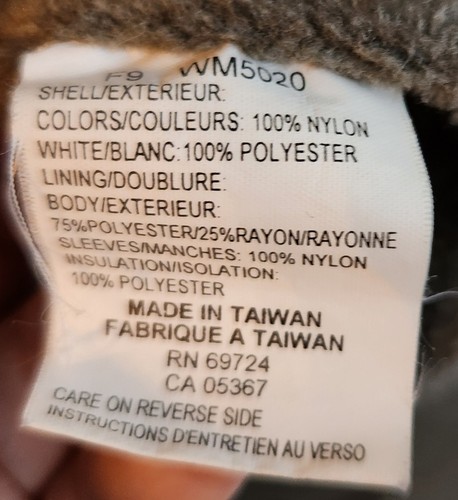 Columbia Sportswear Co Herren Mantel Gr. L Full Zip Fleece gefüttert grün - Bild 4 von 5