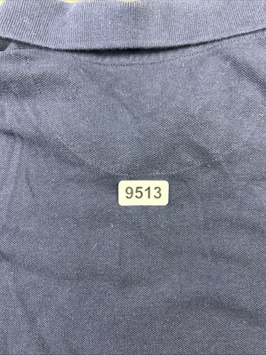 FADED GLORY Men's Classic Long Sleeve Pique Polo XXL/2XL Navy Blue - Picture 11 of 11