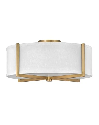 Hinkley Lighting 41708 Axis 20"W Galerie Semi-Flush Ceiling - Brass - Picture 1 of 5