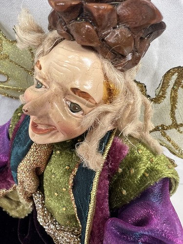 ¿Vacaciones de colección Woodland Fairy Winward? "Cuidador de estante posable alado para muñeca Elf 9""" - Imagen 13 de 13