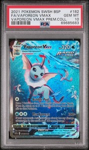 【いぬころ】マオ psa10 Vaporeon Vmax Psa 10 | eBay