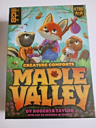 Creature Comforts Maple Valley Boardgame KTBG - NEW, Sealed!