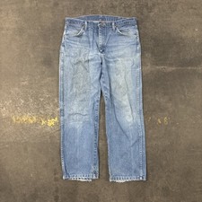 Vintage Wrangler 13MWZ Cowboy Cut Jeans Mens 34x30 Blue Denim