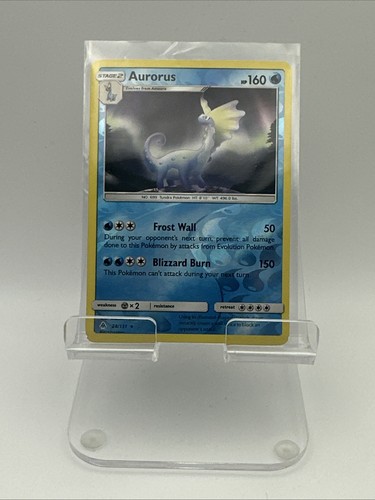 Pokemon Card: Aurorus 28/131 Forbidden Light Reverse Holo Sun Moon Rare TCG NM - Picture 1 of 10