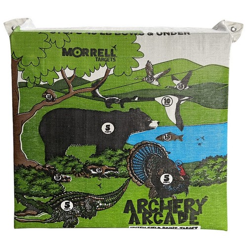 Morrell Youth Archery Arcade Bag Target 2 Shooting Sides For Bows 45lbs & Under - Picture 2 of 6