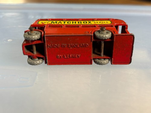 Matchbox Lesney #5-B London Bus 1957 - Picture 9 of 9