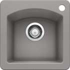 Blanco 440203 Diamond Silgranit II Bar Sink (Metallic Gray)