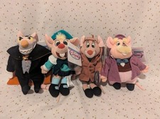 Vintage Disney Bean Bag Plush - Complete The Great Mouse Detective Basil Ratigan