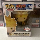 Funko Pop! 186 Naruto Shippuden Six Path Glow in The Dark GITD Yellow Exclusive