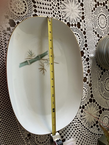 Zwei (2) Noritake Bambus Orientalische Servierplatten NEU - Bild 6 von 8