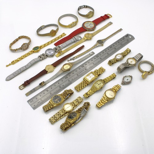 Seiko Citizen Pulsar Benrus Ladies Quartz Wristwatches Lot of 21 #WB2112-1 - Picture 7 of 7