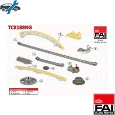 TIMING CHAIN KIT TCK188NG FOR HONDA 3/1/8/4K24AK24A3K24A1K24A8K24A4 2.4L 4cyl