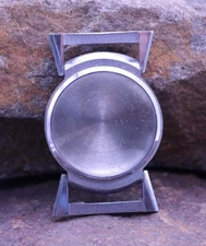 SWISS WRIST WATCH CASE NOS ALTEX INOX 26.3x40.4mm CASE 17mm LUG 9.3mm THICK (DL)