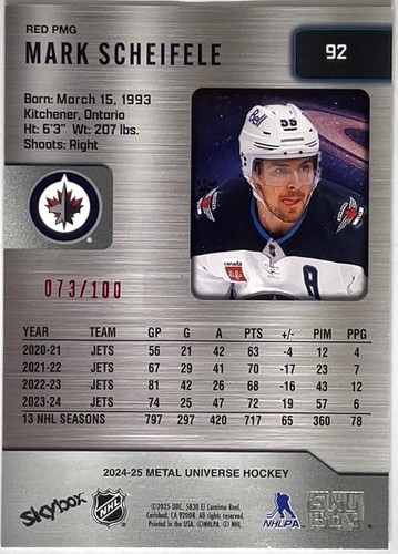 2024-25 METAL UNIVERSE PMGS, AUTOS, PARALLELS, SP INSERTS (#/100, #/199)!!! - Picture 4 of 9