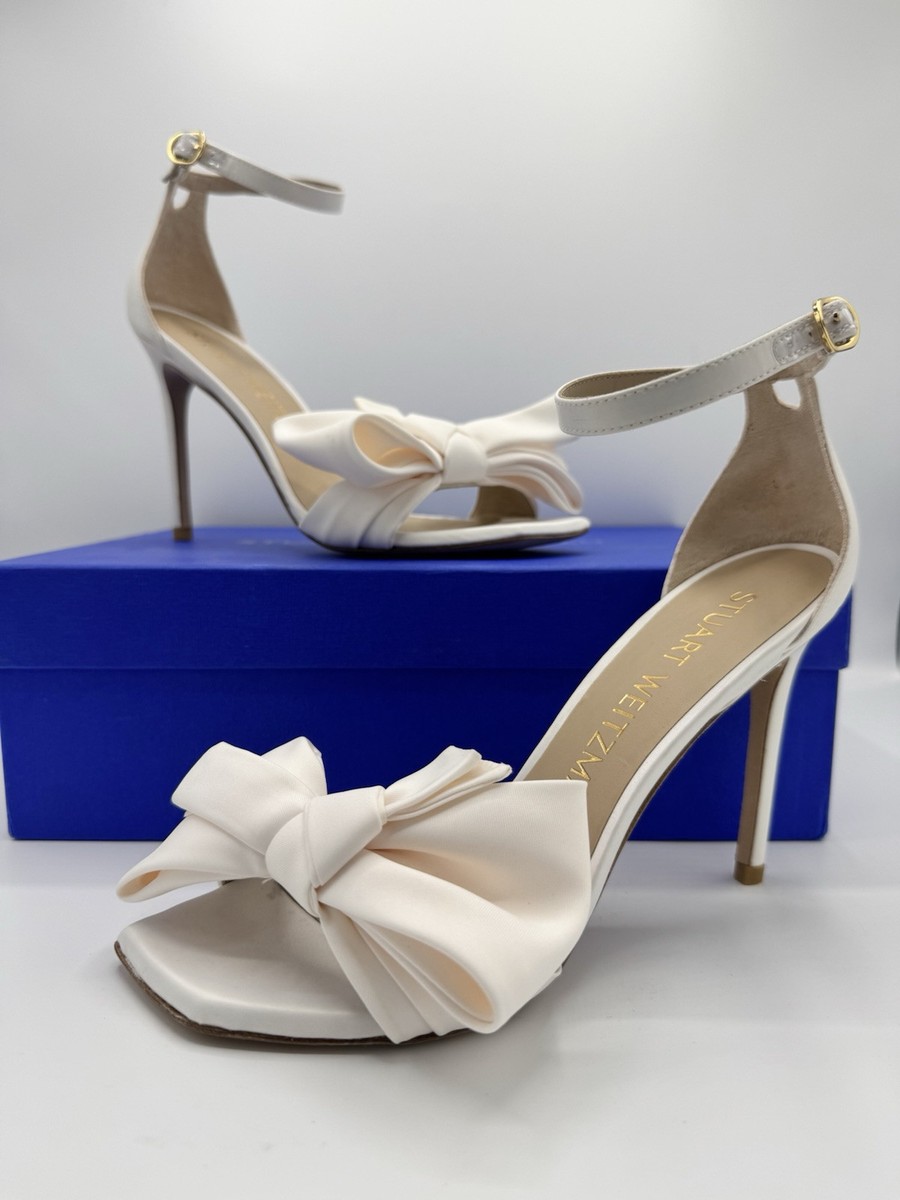 サンダル・ミュール Stuart Weitzman 'Nudistcurver Loveknot' sandals Amazon.com | Stuart Weitzman Nudistcurve Loveknot 100 Sandal
