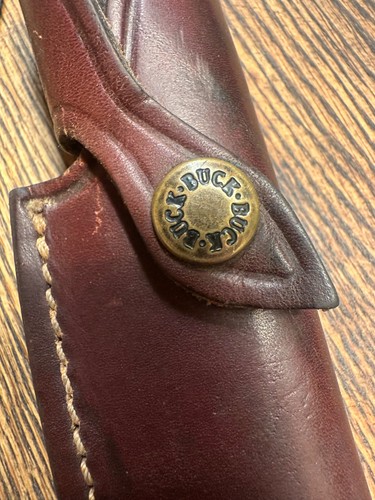 vintage buck knife sheath 191 - Bild 2 von 5
