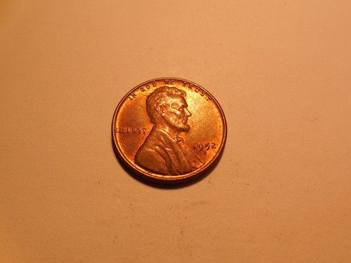 HIGH GRADE MINT ERROR 1952-S LINCOLN WHEAT CENT RPM#1 AU/RB - Bild 2 von 3