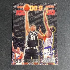 1997-1998 Topps Stadium Club Never Compromise Tim Duncan #NC11