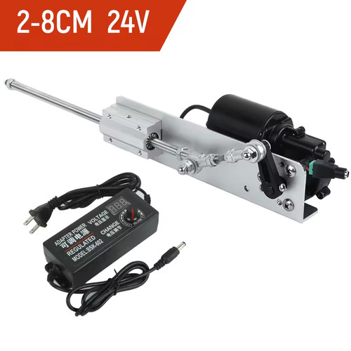 DC 24V Reciprocating Linear Actuator Motor 30-120mm Stroke with Speed Regulation - Picture 8 of 9