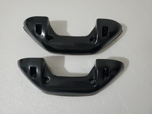 2 piezas. Par de reposabrazos negros con tornillos para camioneta Chevy/GMC de 1955-66 - Imagen 7 de 14