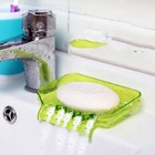  2 Pieces Selbstentleerender Seifenablage Dusche Seifenhalter Sponge