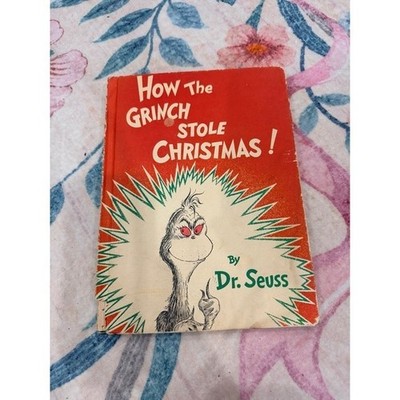 Vintage how the grinch stole Christmas book