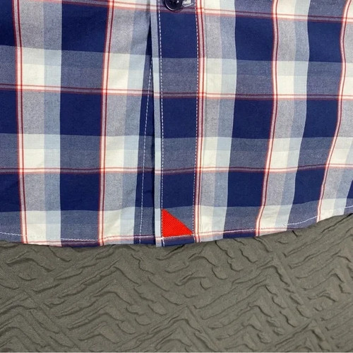 UNTUCKit St. Pierre Button Down Hemd blau kariert XXL 2XL neu mit Etikett - Bild 3 von 8
